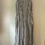 Old Navy Blue and white stripe  jumpsuit  Photo 0