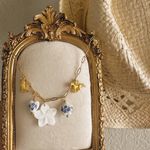 Coastal Cowgirl Charm Necklace Gold Photo 1