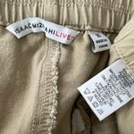 Isaac Mizrahi  Live! (14) Women's Cream Tapered Skinny Ankle Mom Pants Photo 7