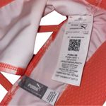 Puma NWOT  Women's Floral Sports Bra - Coral and White Size L Photo 1
