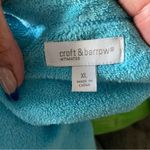 Croft & Barrow  Terrycloth Zip Up Robe Size XL‎ Photo 5