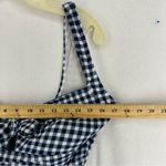 Tommy Bahama  Checkered One Piece Swim Suit Womens 14 Blue Photo 5