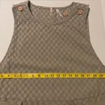 Free People She’s a Catch Wide Leg Cropped Jumpsuit Olive Green NWOT-small Photo 7