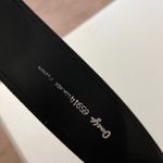 Omega Vintage 90s Brown Snake Skin Genuine Leather Wide Wrap Belt Size Medium Photo 2