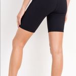 Biker legging shorts ribbed black stretch NEW Size undefined Photo 2