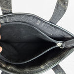 Pendleton  Black Wool Plaid Mini Tote Structured Handbag Zipper Top Mini Purse Photo 8