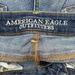 American Eagle  Jean Shorts Womens 0 Medium Wash Denim Low Rise Y2K Vintage Photo 5