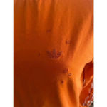 Adidas Women's Orange Long Sleeve T-Shirt Size XS Danielle Cathari Colab EUC Photo 1