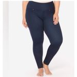 Brand New Ruby Ribbon Women's Size 2XL XXL Jean Leggings Jeggings Black Blue Photo 1