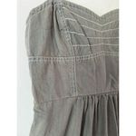 Mossimo Y2K Chambray Denim Light Wash Mini Babydoll Skater Dress Size Medium Blue Photo 3