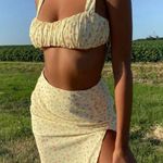 Princess Polly Lily Set Yellow Floral -  Photo 0