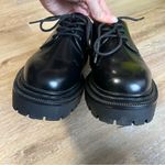 H&M Platform Lace-Up Loafers Black Photo 5