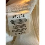 AGOLDE  Riley High Rise Straight Crop White Womens Size 26 Photo 2