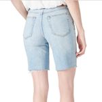 Lucky Brand Jean Shorts NWT High Rise Raw Hem Bermuda Cutoff Denim Light Wash 26 Photo 1