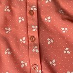 Vintage Marty Gutmacher Peach Polka Dot Floral Pleated Skirt & Blouse Set Sz 12P Photo 10