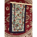 Perry Ellis Women’s  Vintage Oblong Silk Floral Quiet Luxury Scarf Photo 3