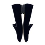 Jon Josef Black Velvet Gatsby Embroidered Skull Flat Loafers Shoes Size 7.5 Photo 7