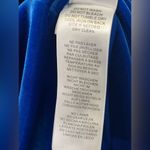 Liv Foster Velvet Strapless Gown in Canary Blue Size 14 Photo 5