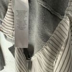 Adrianna Papell Gray Knit Collared Button Layered Tunic Sweater S Career Preppy Photo 5