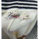 Faherty  Womens Jogger Small Beige Organic Cotton Cashmere Blend Rainbow Stripe Photo 7