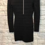 Asilio NWT  Women's Size Small Mummify Me Black Long Sleeve Bandage Dress Photo 7