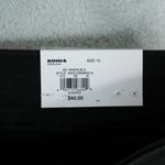 Nine West  Shorts Womens 10 Black High Rise Button Fly Stretch Denim Jean New Photo 7