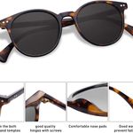 Small Round Classic Polarized Sunglasses for Women Men Vintage Style UV400 Lens Photo 3