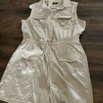 Stylish Beige Jumpsuit Tan Size XL Photo 1