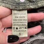 Mustard Seed  Sz S 25 Shorts Distressed High Rise Cuffed Green Jean Denim Women’s Photo 2