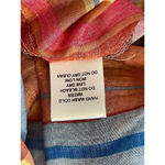 HYFVE  Women's Shirt Stripe‎ Me Up Button Up Multicolor Size L Sheer Oversize Photo 10