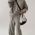 FP Movement All Star Logo Pullover Size Small Gray Photo 0