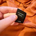 Lulus  Evolve Rust Orange Short Sleeve Wrap Maxi Dress‎ Sz S Photo 8