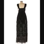 Free People HTF  Maxi Dress 6 NWT Belladonna Black Dark Academia Etherial Lolita Photo 6