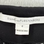 Diane Von Furstenberg  DVF Skirt Size‎ 6 Black White Pencil Career Office Photo 3