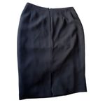 Black Pencil Work Skirt Korea Size 6 EUC Size M Photo 1