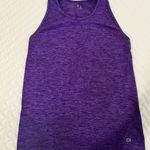 Gap Fit Purple Stretchy Athletic Tank Photo 2