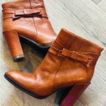 Kate Spade  Brown Leather Mannie Booties Photo 0