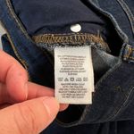 Free People Blue Ripped Knee Cropped Dark Wash Skinny Jeans Size 27 Photo 8