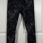 Spider Active Women's Small Leggings Black With White‎ Design White Photo 0