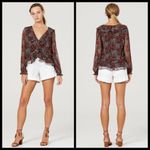 💕STEVIE MAY💕 Patience Top Kimono Garden Black Photo 3