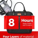 Lunch Bag Women: Insulated Lunch Box for Women Adults, Lunch Bag, Leakproof Lunch Tote Bags for Work with Adjustable Strap Reusable Cooler Tote Bag for Picnic,Camping, 8 Ice Packs Photo 1