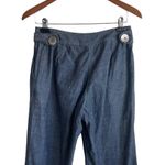 J.Jill Jeans Women Size 8 Blue Straight Leg Zipper Button Closure Stretch Denim Photo 4