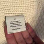 Love Your Melon NWT  Cotton Cream Knit Scarf Photo 3