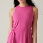 Athleta  Pink Air Out Cinch Tank‎ Top Size Medium Photo 0