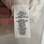 FOR THE REPUBLIC NWT Faux Fur Sherpa Ivory Half Zip Pullover - Size M Photo 7