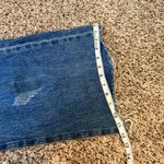 Vibrant Miu  Women's Bell Bottom Jeans Distressed Button Fly Blue Size 11 29 Photo 6