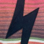 Aviator Nation RARE  Tulum Serape Bolt Stitch Crop Sweatshirt Small EEUC 🥰 Photo 4