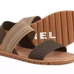 Sorel  Ella II Two Strap Olive Green Sandals size 8.5 Photo 0