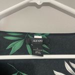 Alfani  Ladies 3/4 Sleeve Blouse, Floral Print, Black/Green, Large Photo 3