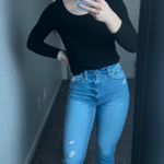 Abercrombie & Fitch Curve Love Ultra High Rise Ankle Straight Jeans Photo 0